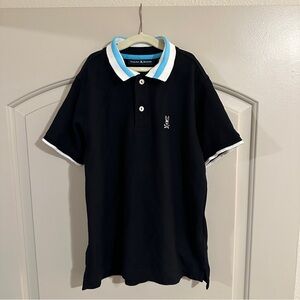 Psycho Bunny boys Black Polo Shirt